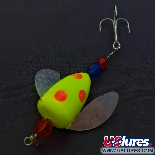 Yakima Bait Worden's Spin-n-Glo, помаранчевий/жовтий, 8, блешня оберталка (вертушка) #24081