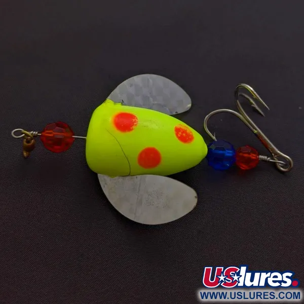 Yakima Bait Worden's Spin-n-Glo, помаранчевий/жовтий, 8, блешня оберталка (вертушка) #24081