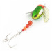 Yakima Bait Worden's Spin-n-Glo, green/red, 8, блешня оберталка (вертушка) #24082
