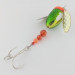 Yakima Bait Worden's Spin-n-Glo, green/red, 8, блешня оберталка (вертушка) #24082