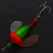 Yakima Bait Worden's Spin-n-Glo, green/red, 8, блешня оберталка (вертушка) #24082
