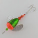 Yakima Bait Worden's Spin-n-Glo, green/red, 8, блешня оберталка (вертушка) #24082