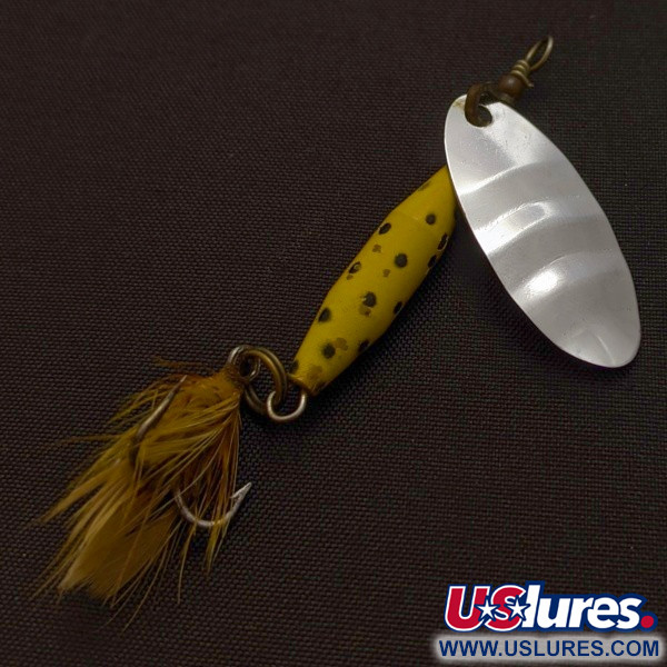  Abu Garcia Spinnaren Reflex, nickel/yellow, 6, блешня оберталка (вертушка) #24084