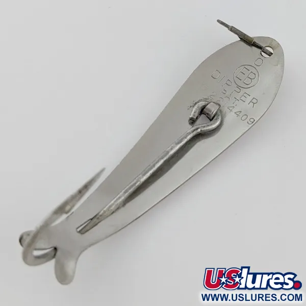 EB Dipper Weedless,  нікель, 5, блесна коливалка (колебалка) #24086