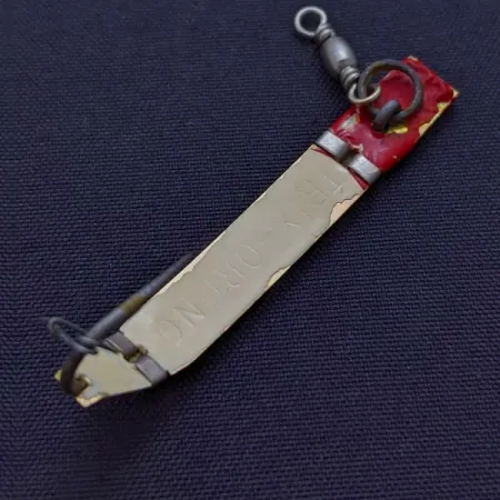 South Bend  Trix-Oreno , білий/червоний, 2, блесна коливалка (колебалка) #24087