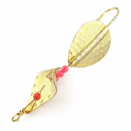 Lindy / Little Joe Lindy Skitter-Buzz Weedless , red/gold, 7, блесна коливалка (колебалка) #24094