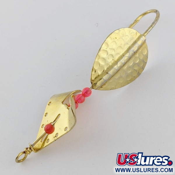 Lindy / Little Joe Lindy Skitter-Buzz Weedless , red/gold, 7, блесна коливалка (колебалка) #24094