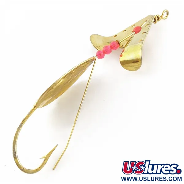 Lindy / Little Joe Lindy Skitter-Buzz Weedless , red/gold, 7, блесна коливалка (колебалка) #24094