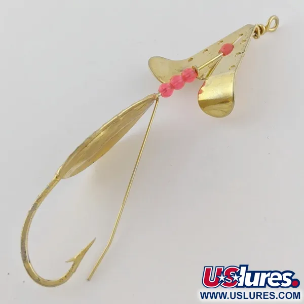 Lindy / Little Joe Lindy Skitter-Buzz Weedless , red/gold, 7, блесна коливалка (колебалка) #24094