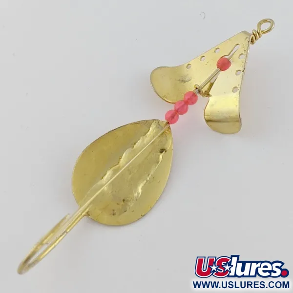 Lindy / Little Joe Lindy Skitter-Buzz Weedless , red/gold, 7, блесна коливалка (колебалка) #24094