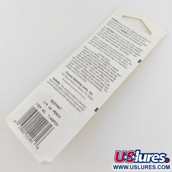 Thomas Buoyant, Perch, 7, блесна коливалка (колебалка) #24095