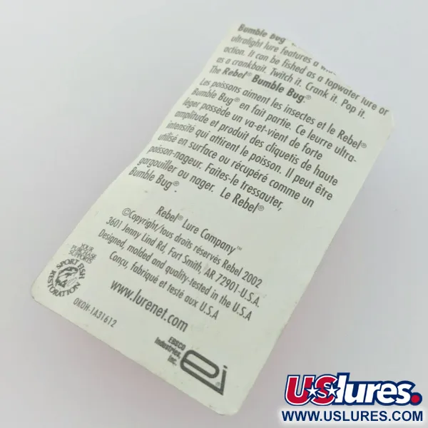 Rebel Bumble Bug, Bumble Bug, 3, воблер #24098