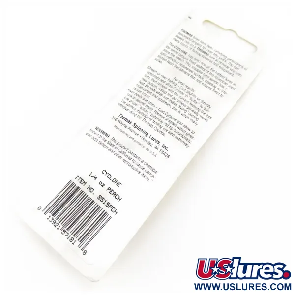   Thomas Cyclone, gold, 7, блесна коливалка (колебалка) #24101