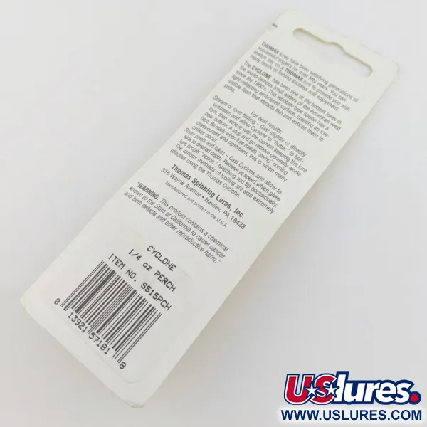   Thomas Cyclone, gold, 7, блесна коливалка (колебалка) #24101