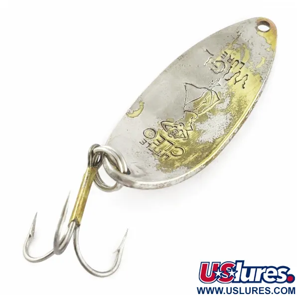 Seneca Little Cleo (Hula Girl), нікель/латунь, 14, блесна коливалка (колебалка) #24102