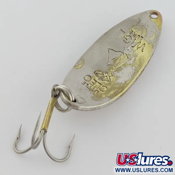 Seneca Little Cleo (Hula Girl), нікель/латунь, 14, блесна коливалка (колебалка) #24102