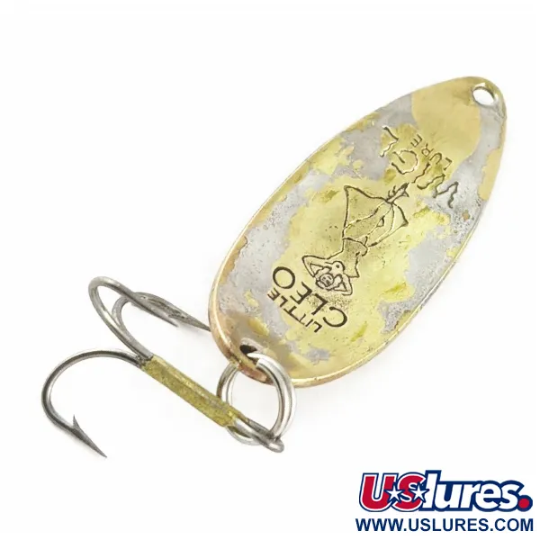 Seneca Little Cleo (Hula Girl), латунь, 14, блесна коливалка (колебалка) #24103