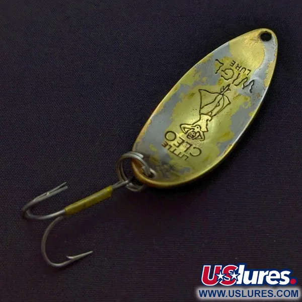 Seneca Little Cleo (Hula Girl), латунь, 14, блесна коливалка (колебалка) #24103