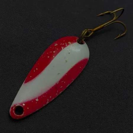 Dura-Pak  Dura Pack Spoon, нікель/червоний/білий, 5,5, блесна коливалка (колебалка) #24110