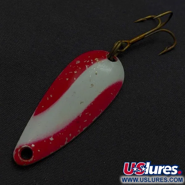  Dura Pack Spoon, нікель/червоний/білий, 5,5, блесна коливалка (колебалка) #24110