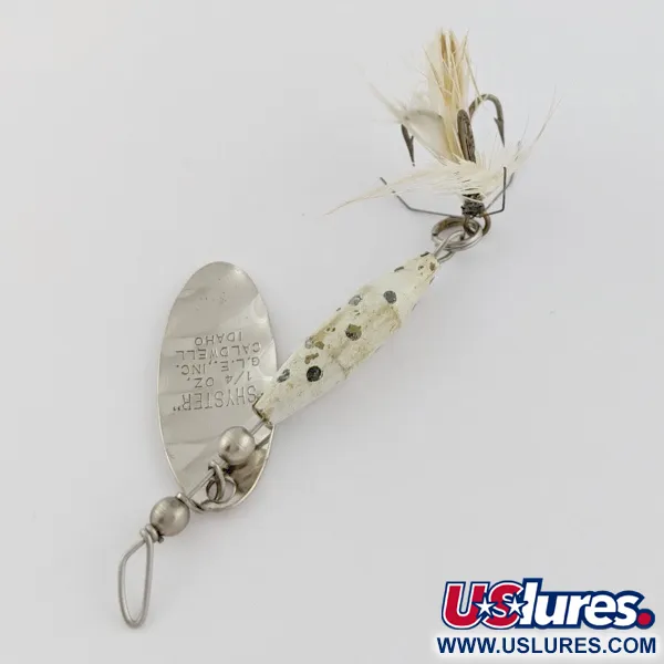  Glen Evans Shyster, білий/нікель, 7, блешня оберталка (вертушка) #24119