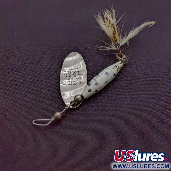  Glen Evans Shyster, білий/нікель, 7, блешня оберталка (вертушка) #24119