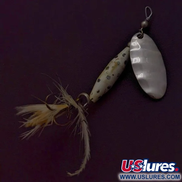  Glen Evans Shyster, білий/нікель, 7, блешня оберталка (вертушка) #24119