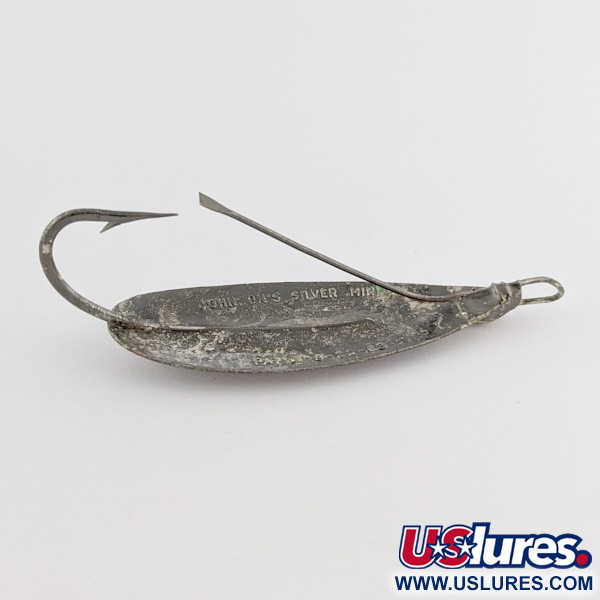  Johnson Silver Minnow незачіпляйка, нікель, 9, блесна коливалка (колебалка) #24121