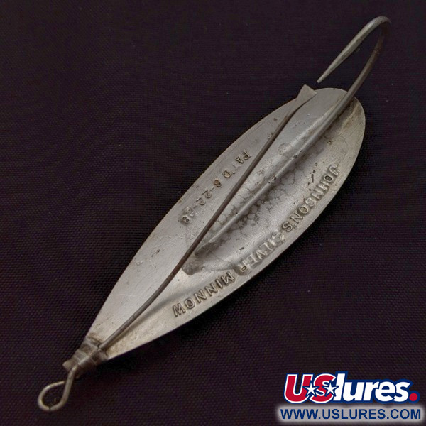  Johnson Silver Minnow незачіпляйка, silver, 12, блесна коливалка (колебалка) #24129