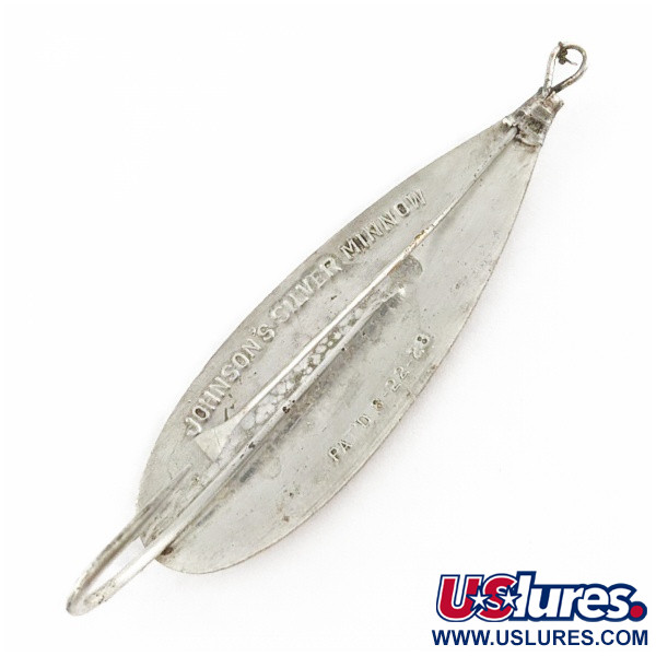  Johnson Silver Minnow незачіпляйка, silver, 12, блесна коливалка (колебалка) #24129