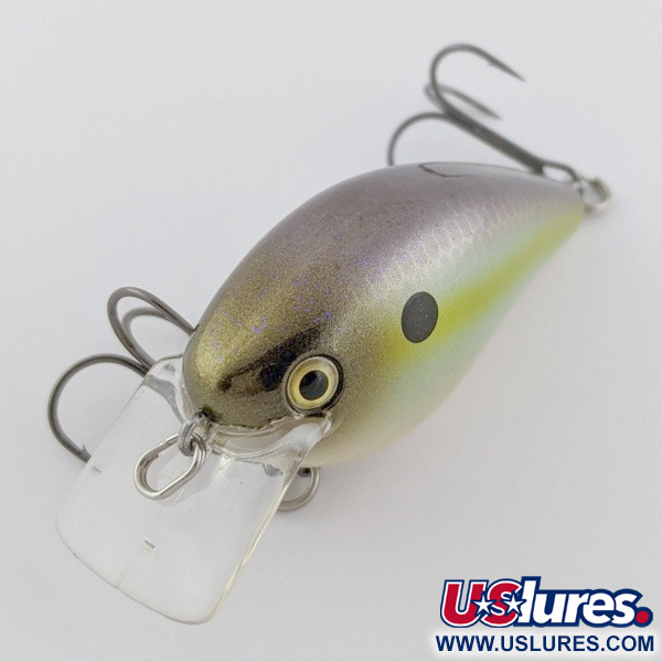  Strike King KVD 1.5 Silent square bill, Olive Sexy Shad, 12, воблер #24145