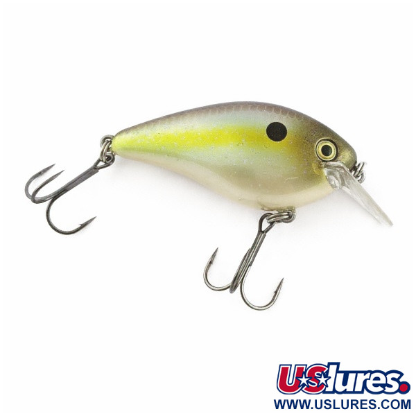  Strike King KVD 1.5 Silent square bill, Olive Sexy Shad, 12, воблер #24145