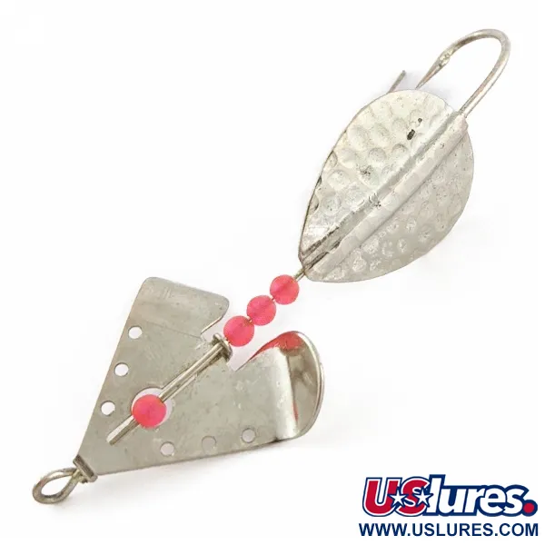 Lindy / Little Joe Lindy Skitter-Buzz Weedless , червоний/нікель, 7, блесна коливалка (колебалка) #24146