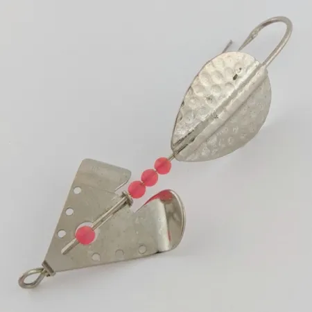 Lindy / Little Joe Lindy Skitter-Buzz Weedless , червоний/нікель, 7, блесна коливалка (колебалка) #24146