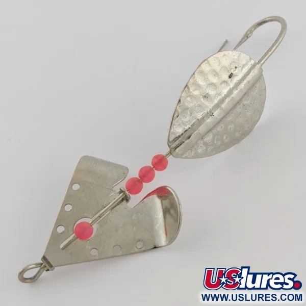 Lindy / Little Joe Lindy Skitter-Buzz Weedless , червоний/нікель, 7, блесна коливалка (колебалка) #24146