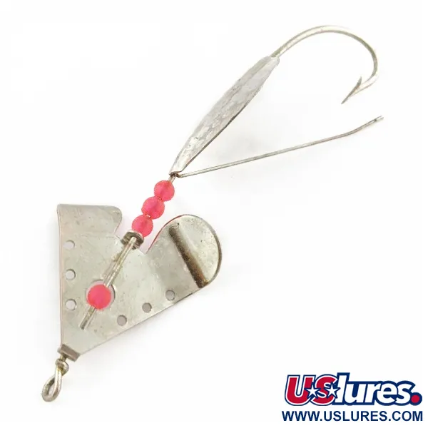 Lindy / Little Joe Lindy Skitter-Buzz Weedless , червоний/нікель, 7, блесна коливалка (колебалка) #24146