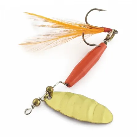 Worth #301, червоний/чорний/золото, 9, блешня оберталка (вертушка) #24152