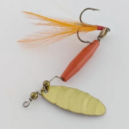 Worth #301, червоний/чорний/золото, 9, блешня оберталка (вертушка) #24152