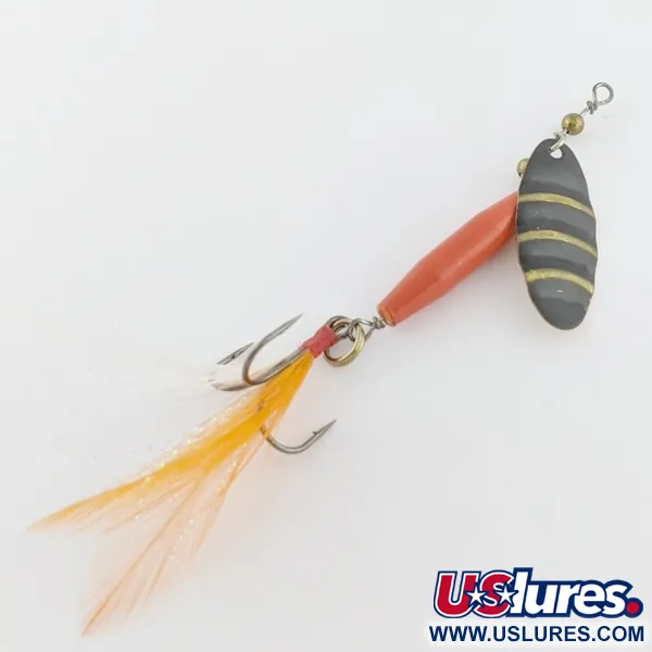  Worth #301, червоний/чорний/золото, 9, блешня оберталка (вертушка) #24152