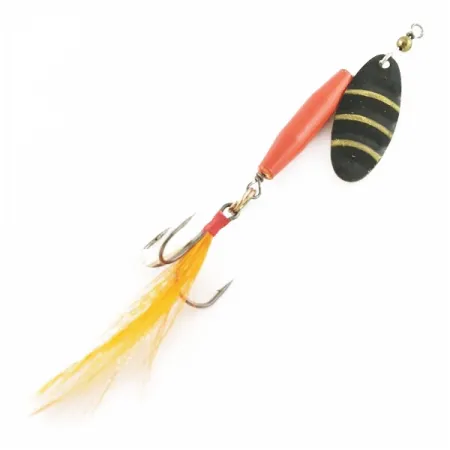 Worth #301, червоний/чорний/золото, 9, блешня оберталка (вертушка) #24152