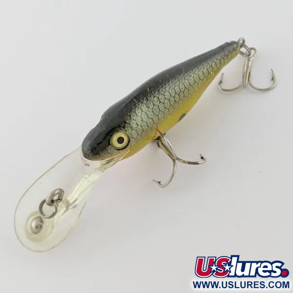  Rebel Double Deep Shad, brown/yellow, 5, воблер #24155