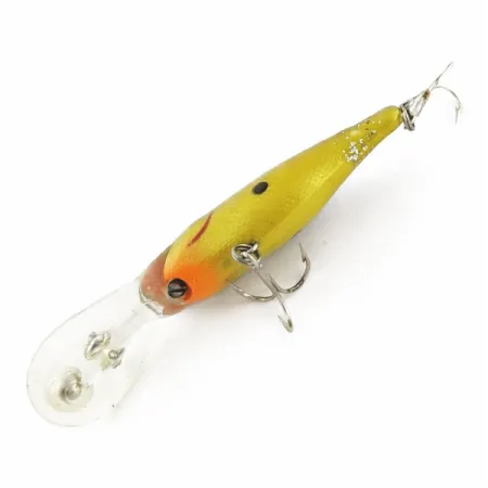 Rebel Double Deep Shad, brown/yellow, 5, воблер #24155
