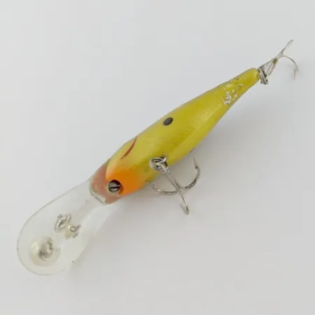 Rebel Double Deep Shad, brown/yellow, 5, воблер #24155