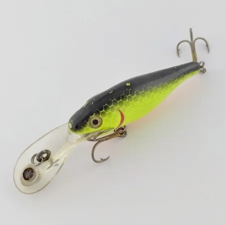 Rebel Double Deep Shad, шартрез, 5, воблер #24156