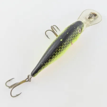 Rebel Double Deep Shad, шартрез, 5, воблер #24156
