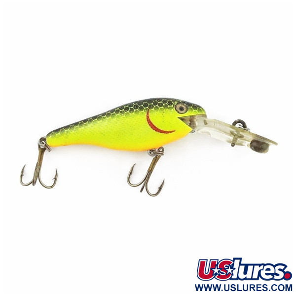  Rebel Double Deep Shad, шартрез, 5, воблер #24156