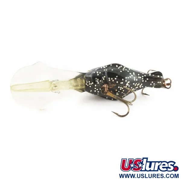  Luhr Jensen Hot Lips Express, Black glitter, 11, воблер #24157