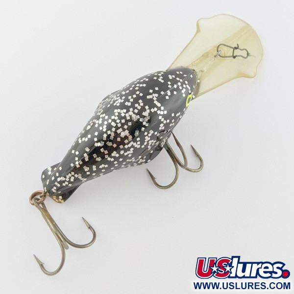  Luhr Jensen Hot Lips Express, Black glitter, 11, воблер #24157
