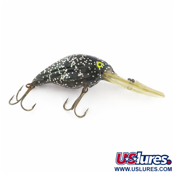  Luhr Jensen Hot Lips Express, Black glitter, 11, воблер #24157