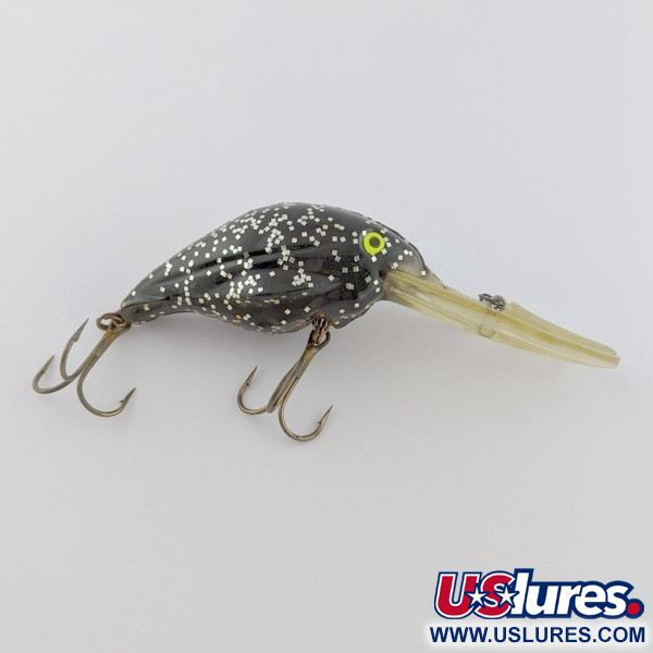  Luhr Jensen Hot Lips Express, Black glitter, 11, воблер #24157